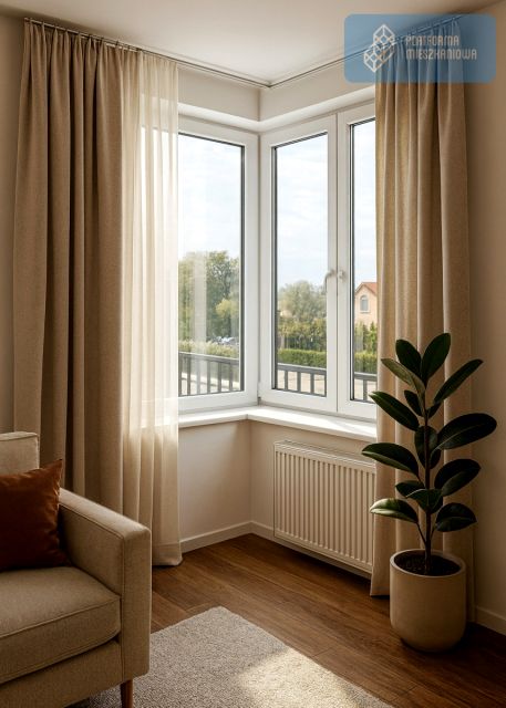 Mieszkanie blok mieszkalny przy lesie