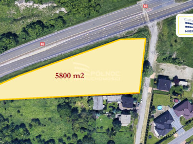 Działka usługowa Sarnów