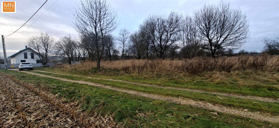 Zabudowana działka Morawica