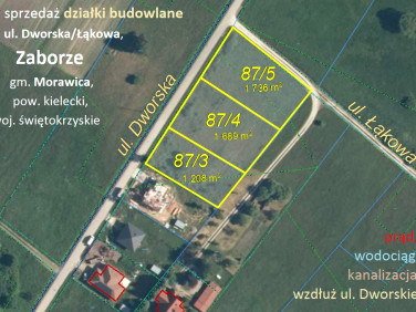 Działka budowlana Zaborze