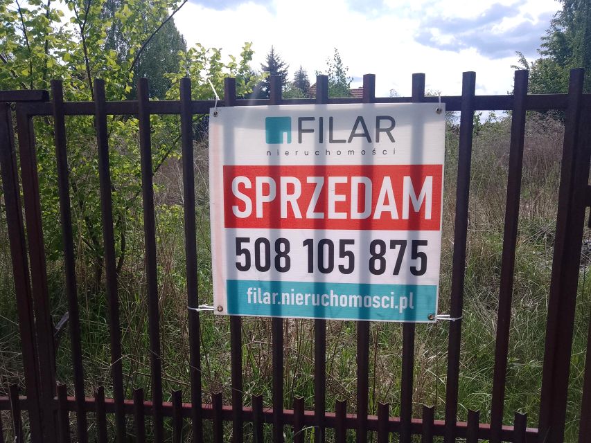 Działka budowlana Niesułków-Kolonia