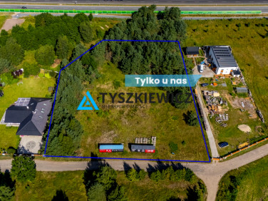 Działka usługowa Łosino