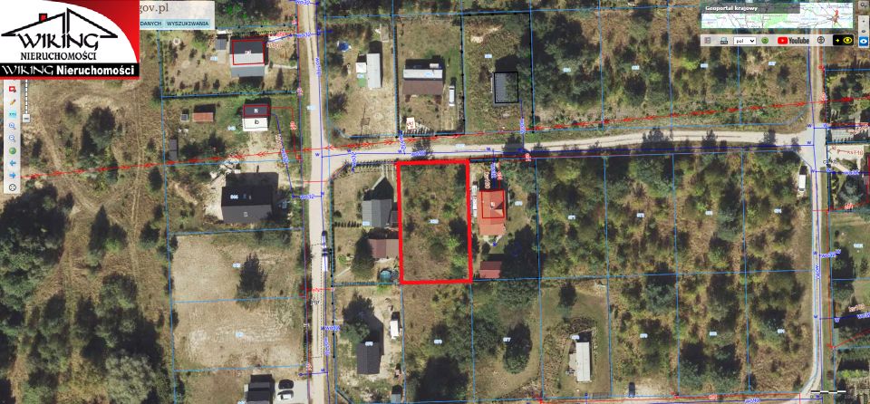 Działka rekreacyjna Ługi