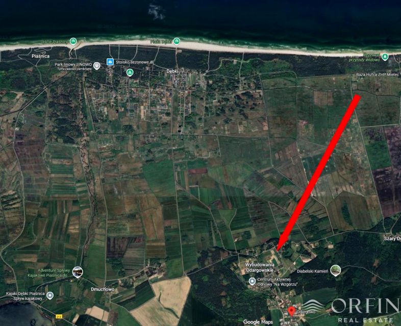 Działka budowlana Odargowo