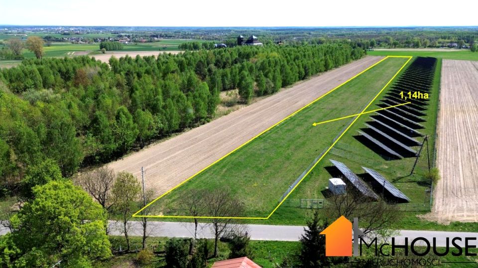 Działka rolna Grzybów