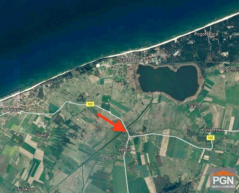 Działka rolna Lędzin