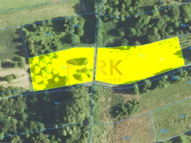 Zalesiona działka Albigowa