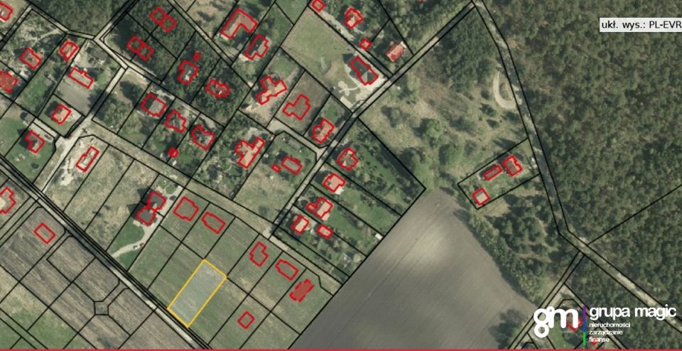 Działka budowlana Rozgarty