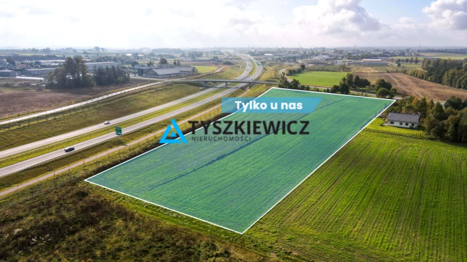 Działka przemysłowa Miszewko