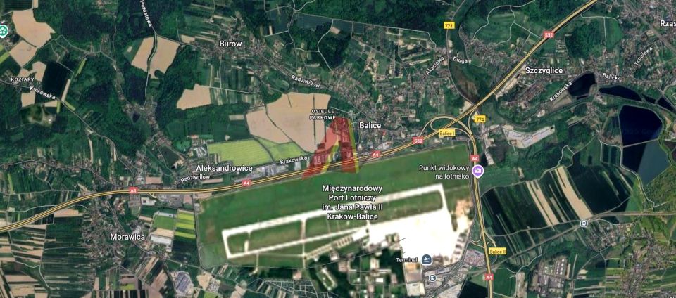 Działka budowlana Aleksandrowice