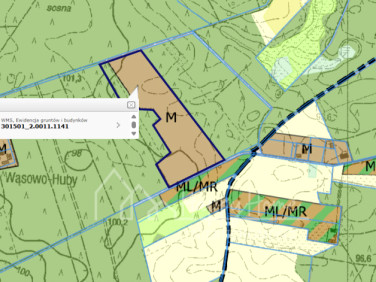 Działka inna Wąsowo