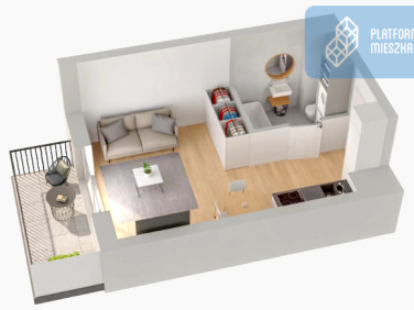 Mieszkanie blok mieszkalny przy lesie