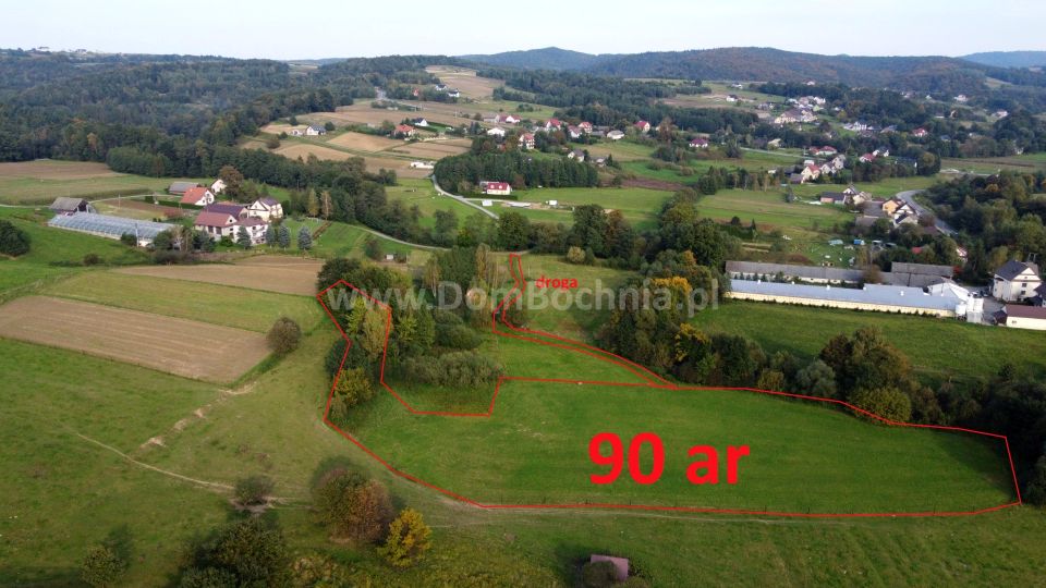 Działka budowlano-rolna Łąkta Górna