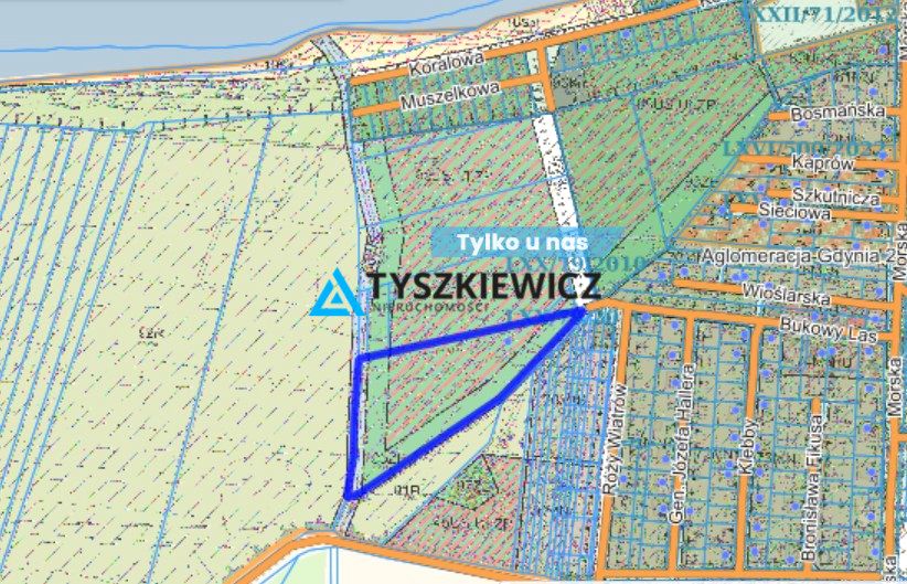 Działka rekreacyjna Rewa