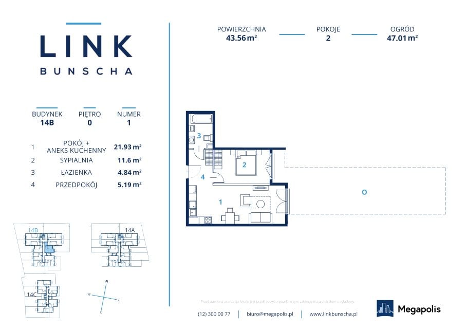 Mieszkanie Mochnaniec, ul. Karola Bunscha 14