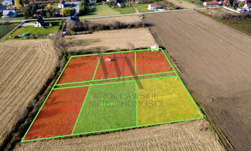 Działka budowlana Małuszów