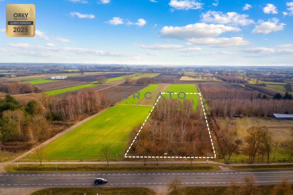 Działka usługowa Piorunów