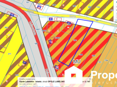 Działka inwestycyjna Opole Lubelskie