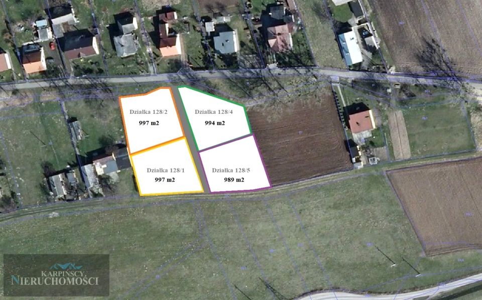 Działka budowlana Budziska