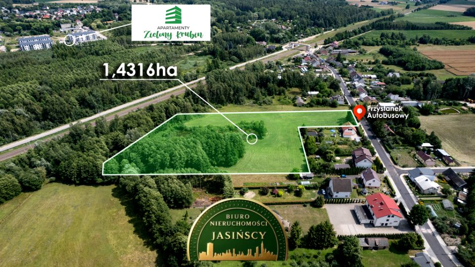 Działka usługowa Ciechanów