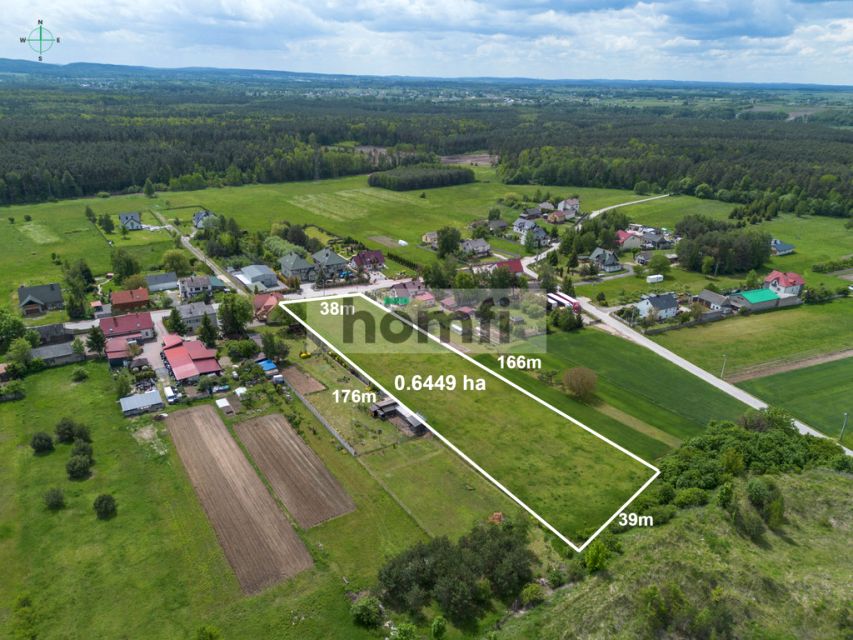 Działka Kostomłoty Drugie