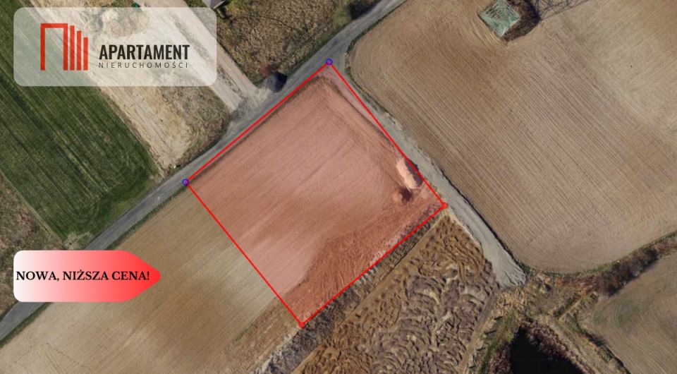 Działka usługowa Janowo