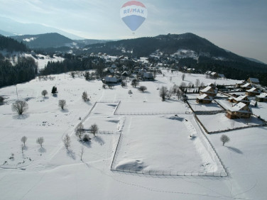 Działka inwestycyjna Zawoja