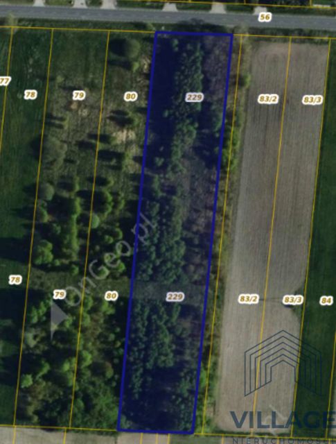 Działka budowlana Bukowie Dolne