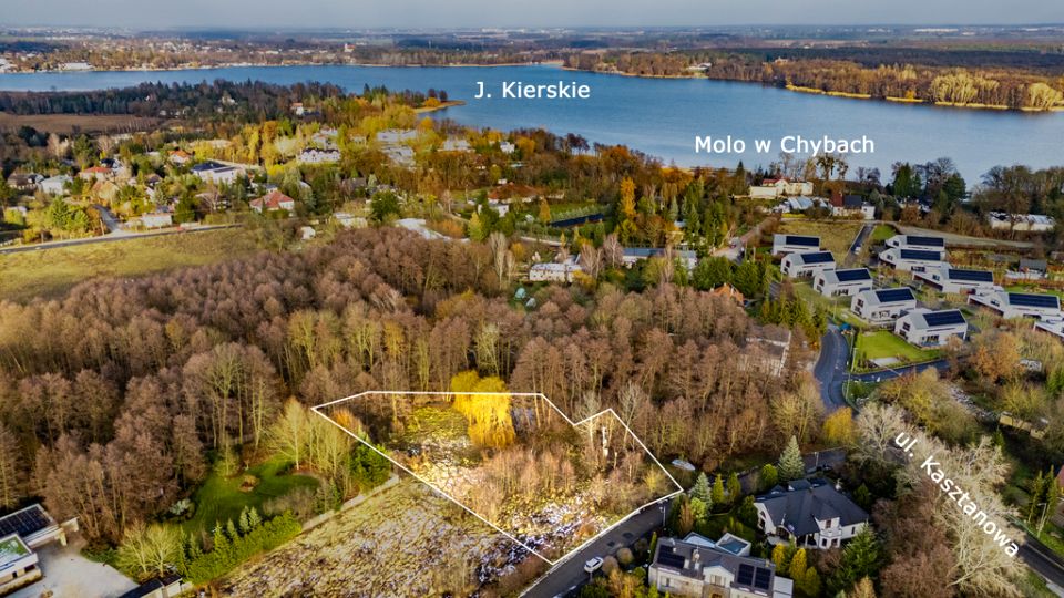 Działka budowlana Chyby