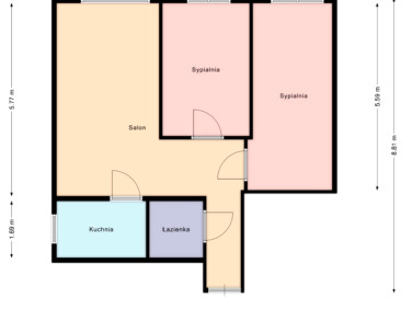 Mieszkanie przy lesie