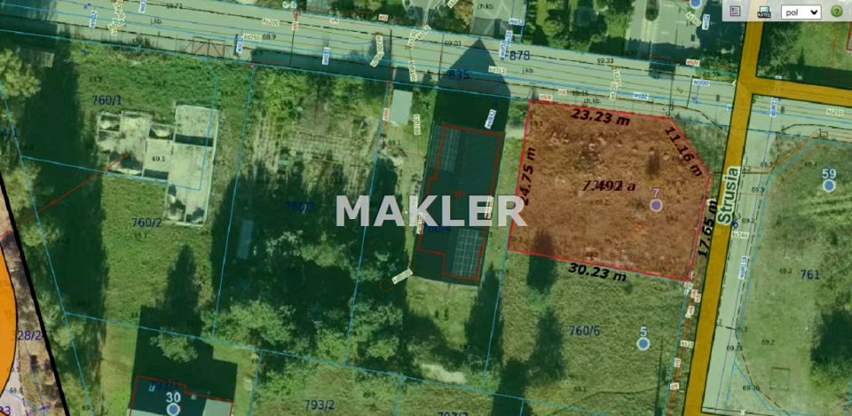 Działka budowlana Brzoza