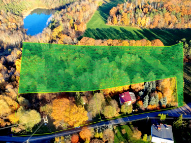 Ogrodzona działka sprzedam