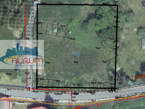 Działka budowlana Bieniów