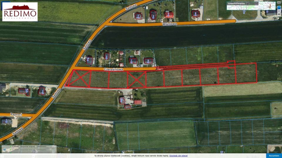 Działka budowlana Orzesze