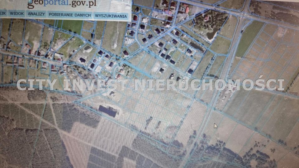 Pusta działka Bieżyce