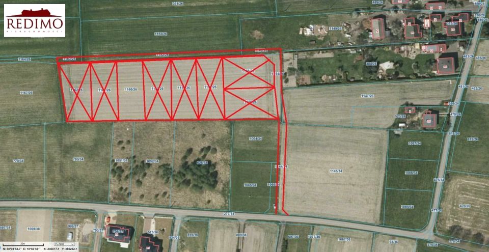 Działka budowlana Orzesze