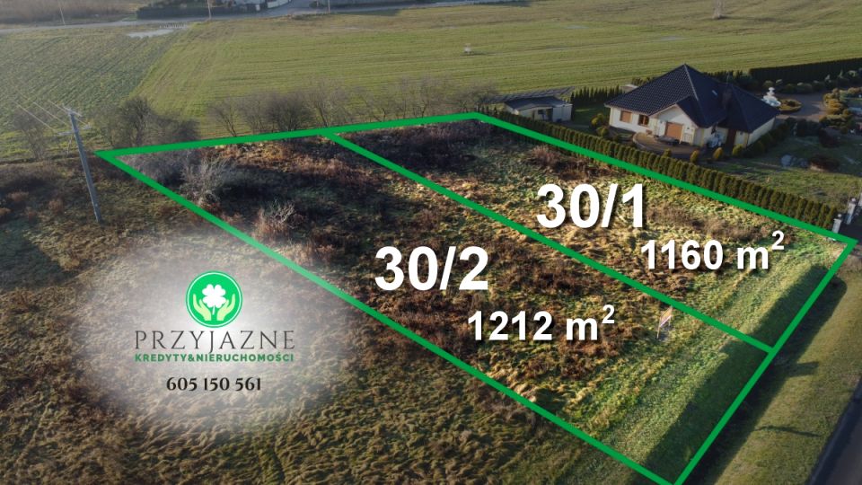 Pusta działka Pobiedziska