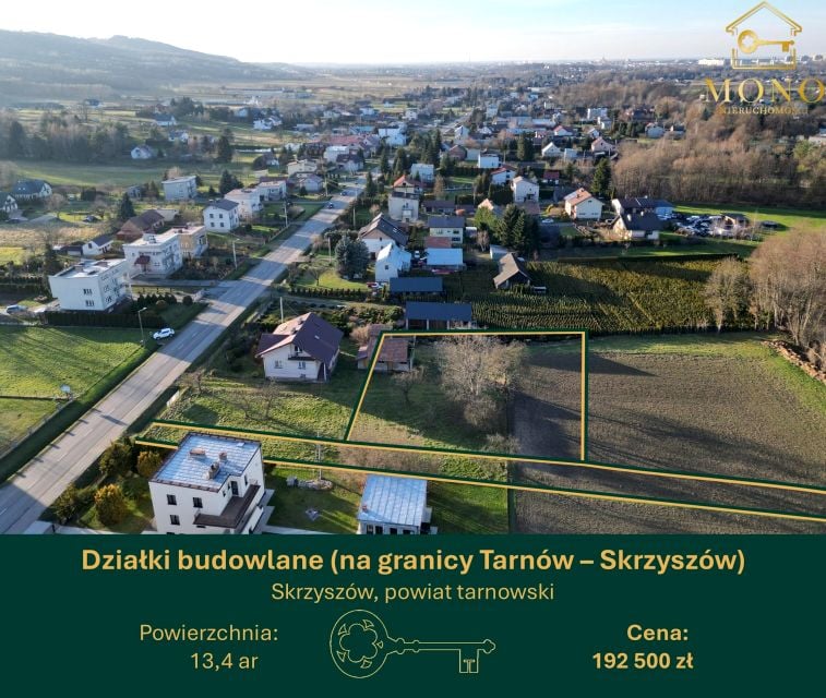 Działka budowlana Skrzyszów