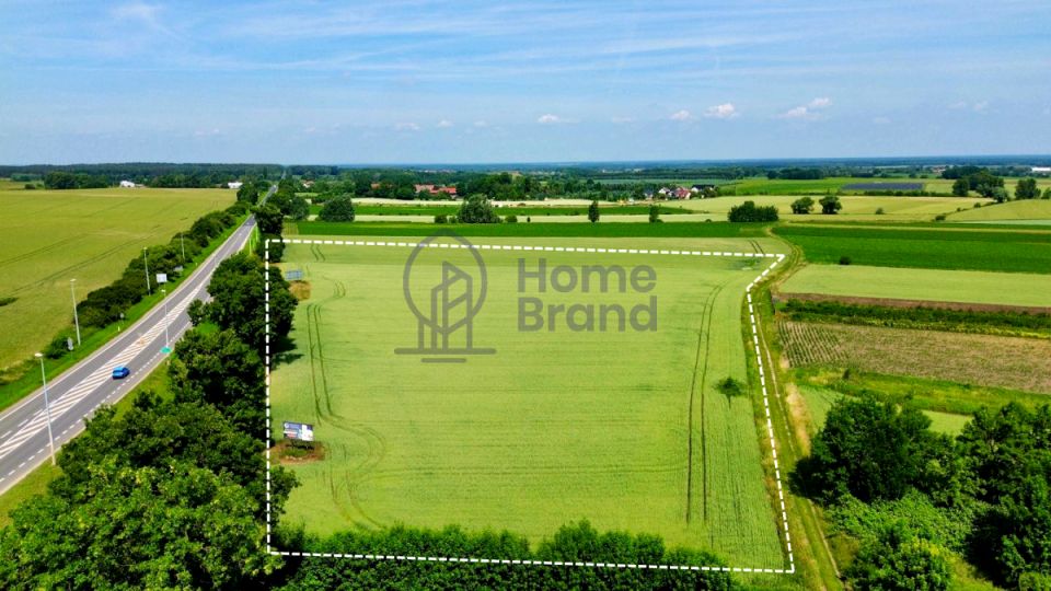 Działka usługowa Nowy Dwór