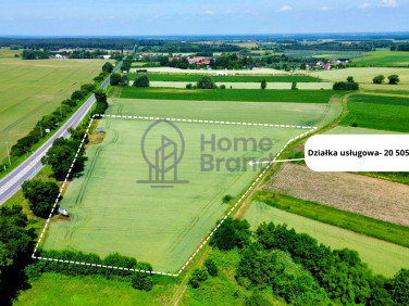 Działka usługowa Nowy Dwór sprzedam