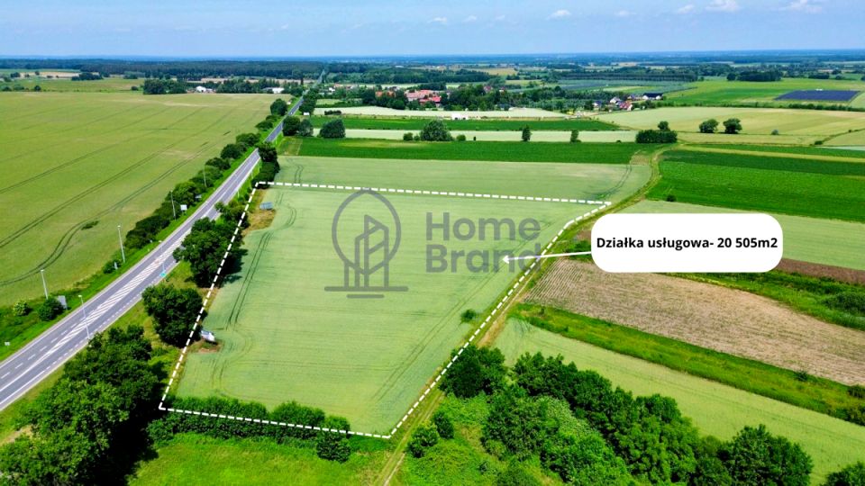 Działka usługowa Nowy Dwór sprzedam