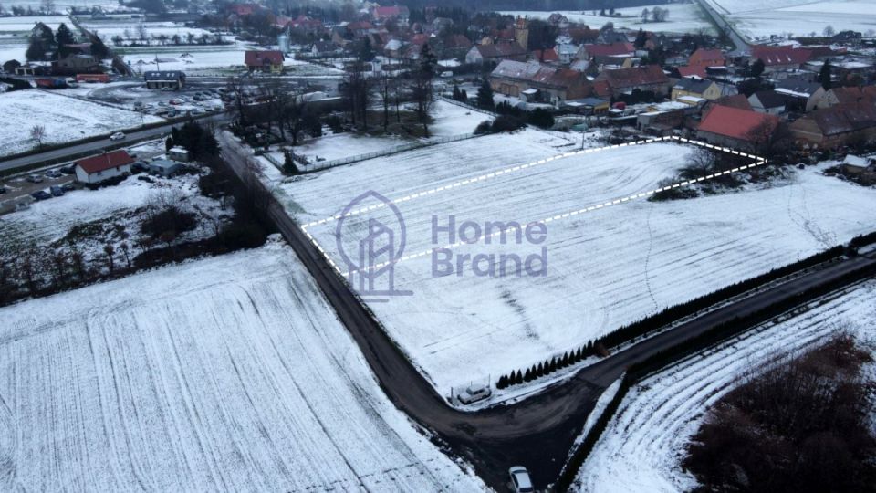 Działka usługowa Małuszów