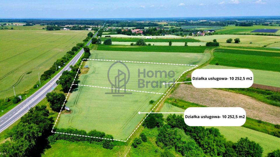 Działka usługowa Nowy Dwór