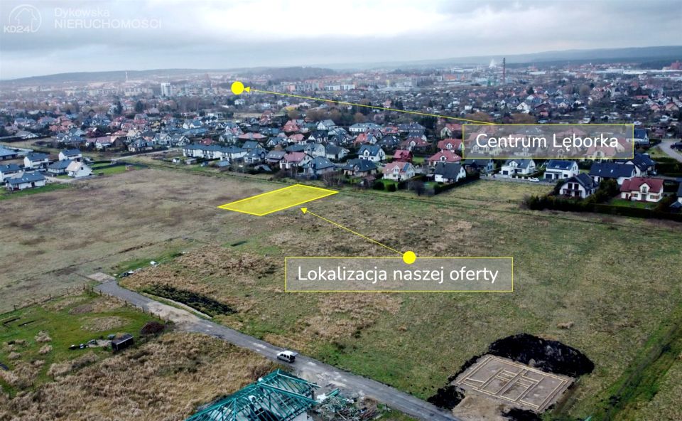 Pusta działka Lębork