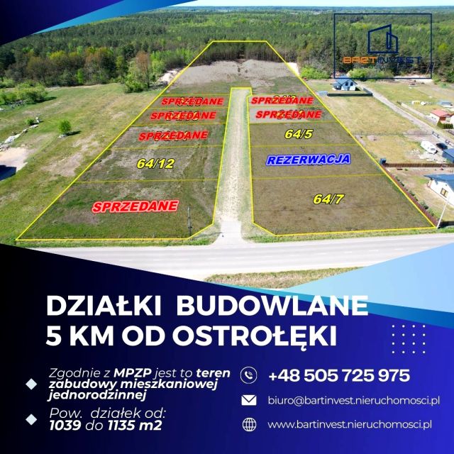 Działka budowlana Korczaki