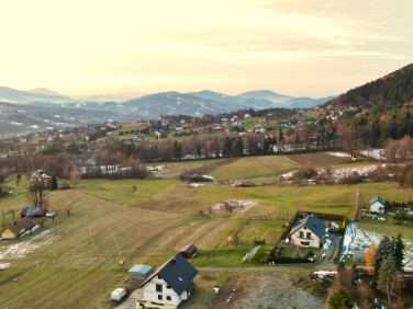 Pusta działka Limanowa