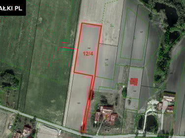 Działka rolna Zęgwirt