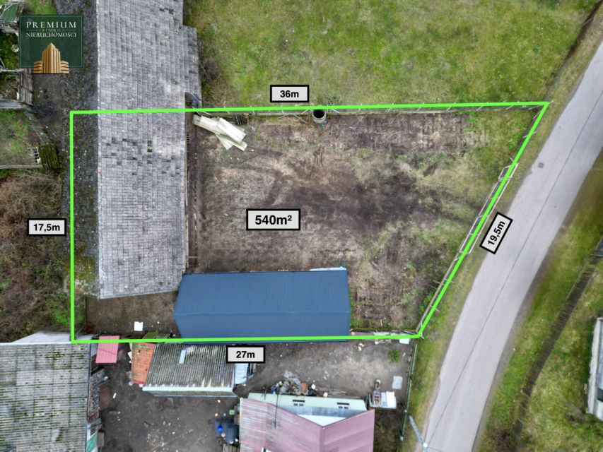 Działka budowlana Narew