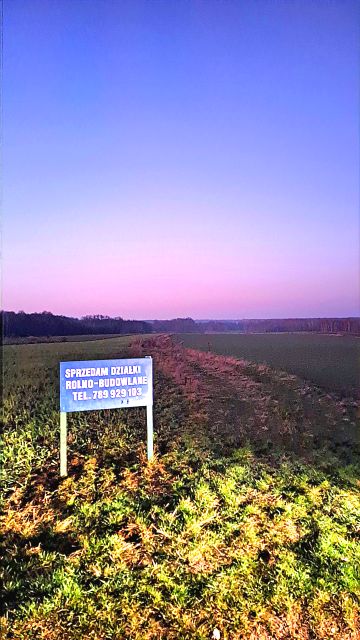 Działka budowlano-rolna Łęki Górne