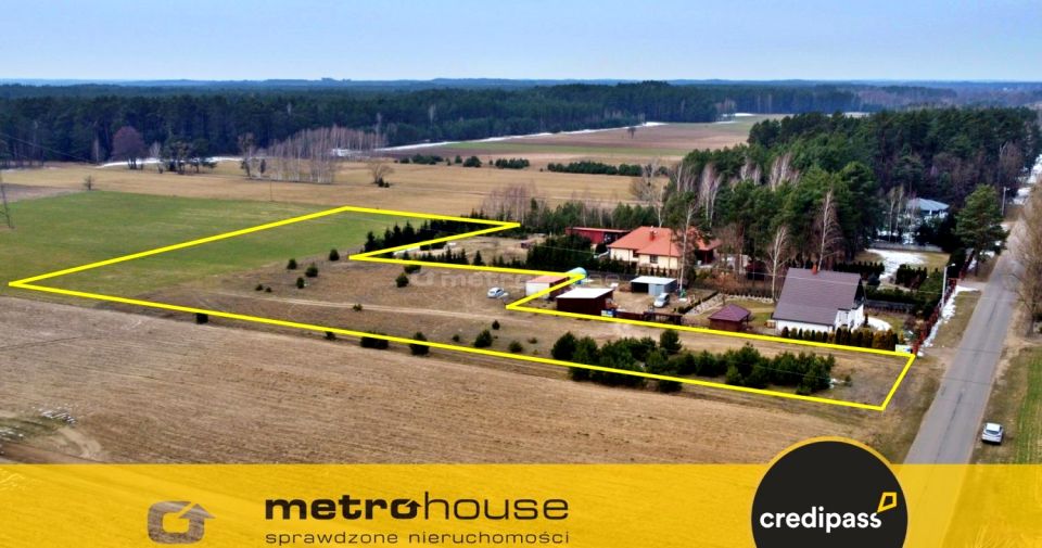 Działka budowlano-rolna Białobrzeg Bliższy